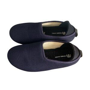 Mahabis Women Blue Round Toe Slip On Summer Slipper Size 6.5/37 Indoor Outdoor